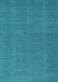 Abstract Light Blue Contemporary Rug, con2069lblu