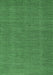 Machine Washable Abstract Emerald Green Contemporary Area Rugs, wshcon2069emgrn