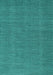 Machine Washable Abstract Turquoise Contemporary Area Rugs, wshcon2069turq