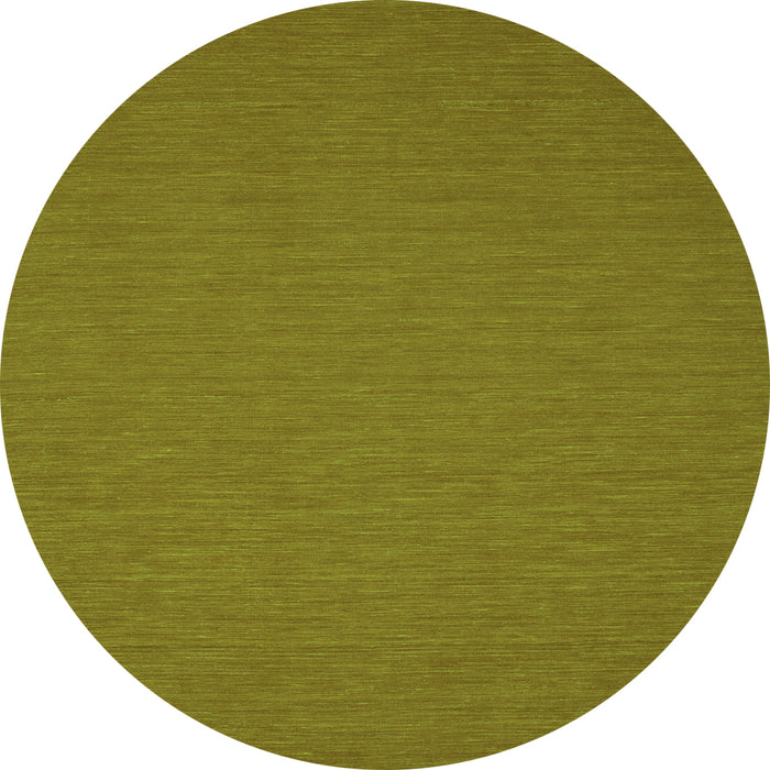 Square Abstract Green Contemporary Rug, con206grn