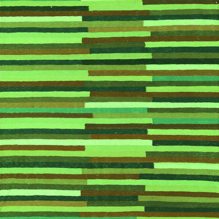 Abstract Green Contemporary Rug, con2070grn