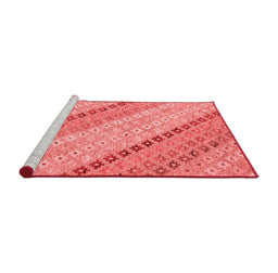 Country Red Washable Rugs