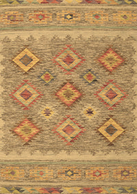 Southwestern Brown Country Rug, con2072brn