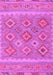 Southwestern Pink Country Rug, con2072pnk