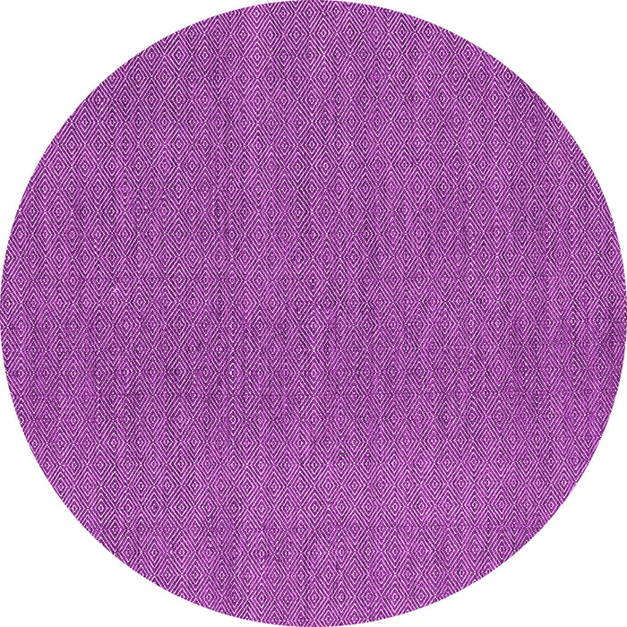 Round Machine Washable Abstract Pink Contemporary Rug, wshcon2073pnk