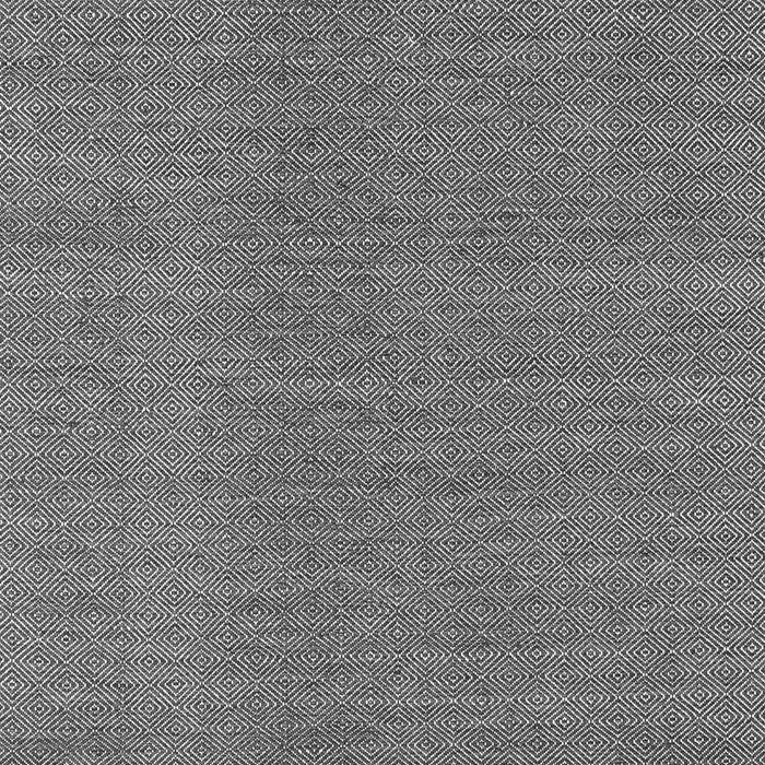 Serging Thickness of Machine Washable Abstract Gray Contemporary Rug, wshcon2073gry