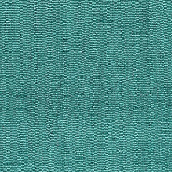 Square Abstract Turquoise Contemporary Rug, con2073turq