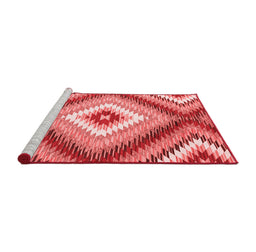 Country Red Washable Rugs