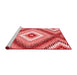 Country Red Washable Rugs