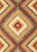 Southwestern Brown Country Rug, con2074brn