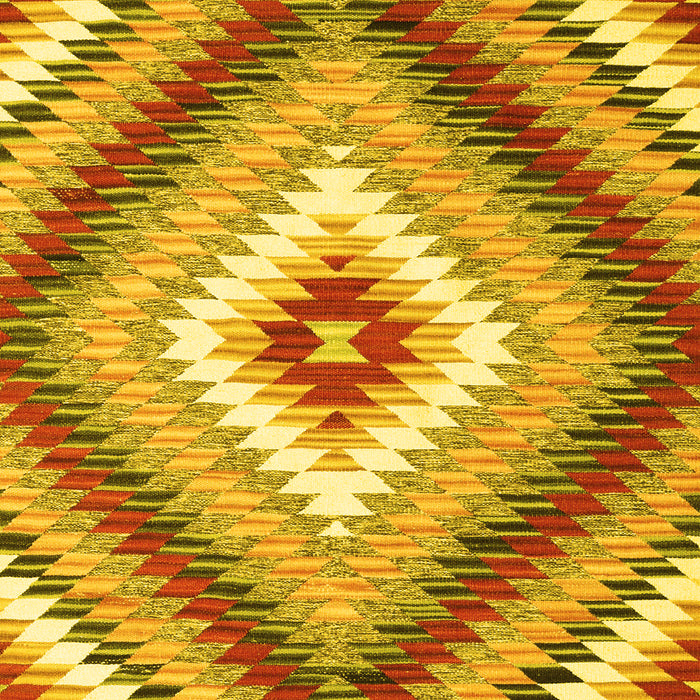 Southwestern Yellow Country Rug, con2074yw