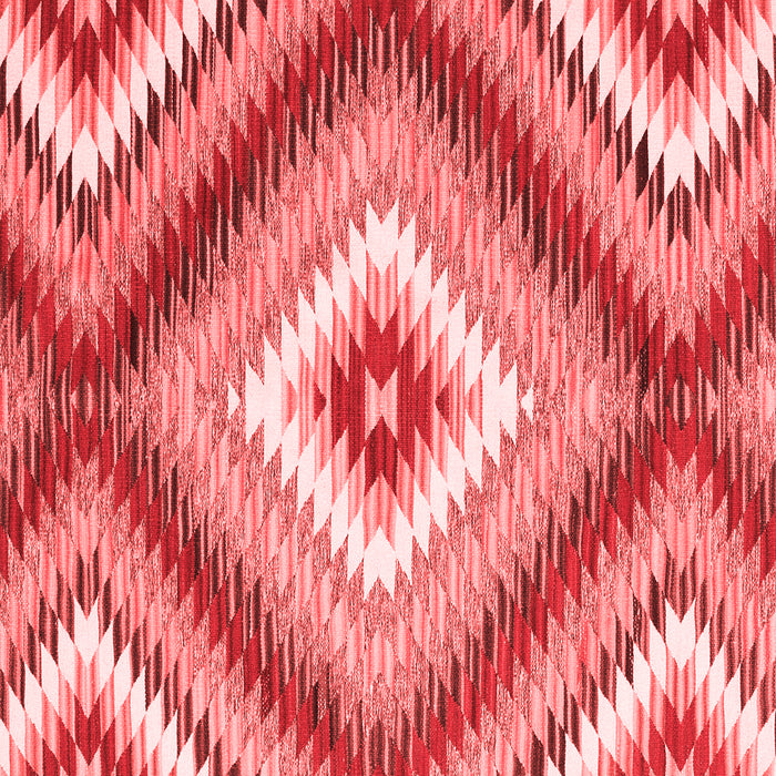 Machine Washable Southwestern Red Country Rug, wshcon2074red