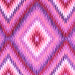 Square Southwestern Pink Country Rug, con2074pnk