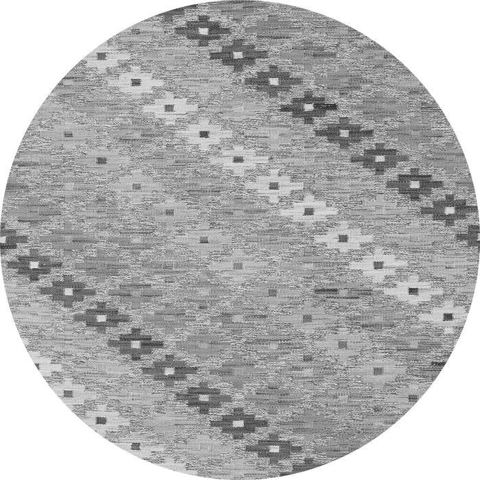 Machine Washable Southwestern Gray Country Rug, wshcon2075gry