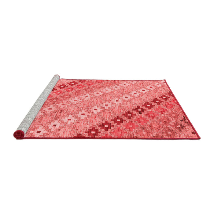 Country Red Washable Rugs