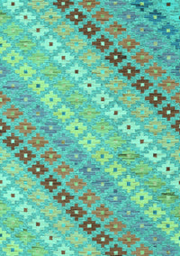 Southwestern Turquoise Country Rug, con2075turq