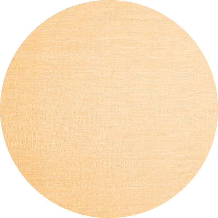 Square Abstract Orange Contemporary Rug, con2076org