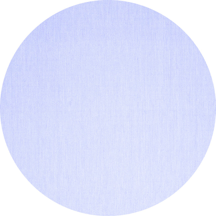 Round Machine Washable Abstract Blue Contemporary Rug, wshcon2076blu