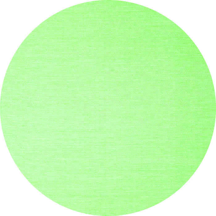 Square Abstract Green Contemporary Rug, con2076grn