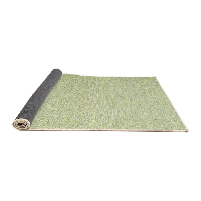 Thickness of Contemporary Avocado Green Modern Rug, con2077