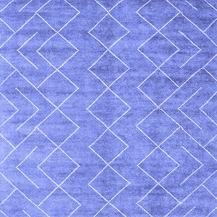Machine Washable Abstract Blue Contemporary Rug, wshcon2078blu