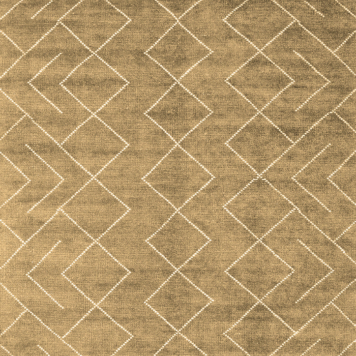 Abstract Brown Contemporary Rug, con2078brn