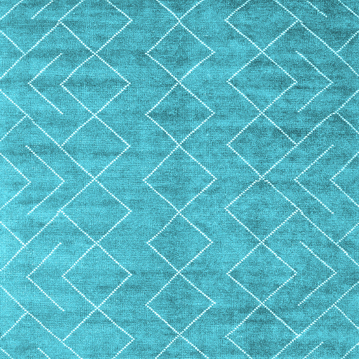 Abstract Light Blue Contemporary Rug, con2078lblu