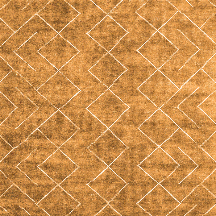 Serging Thickness of Machine Washable Abstract Orange Contemporary Area Rugs, wshcon2078org