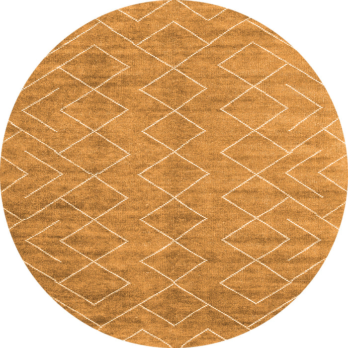 Machine Washable Abstract Orange Contemporary Area Rugs, wshcon2078org