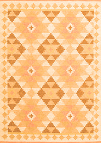 Southwestern Orange Country Rug, con2079org