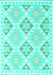 Southwestern Turquoise Country Rug, con2079turq