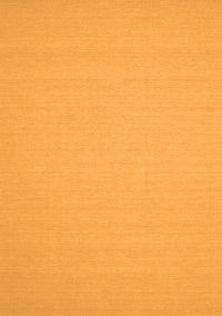 Solid Orange Modern Rug, con207org