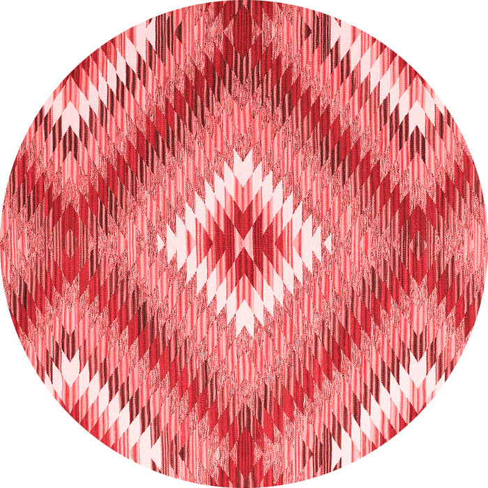 Machine Washable Southwestern Red Country Rug, wshcon2080red