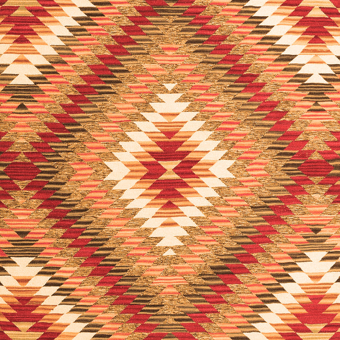 Serging Thickness of Machine Washable Southwestern Orange Country Area Rugs, wshcon2080org