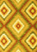 Southwestern Yellow Country Rug, con2081yw