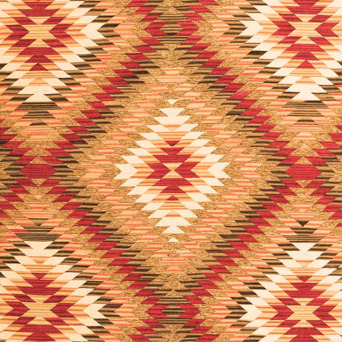 Serging Thickness of Machine Washable Southwestern Orange Country Area Rugs, wshcon2081org