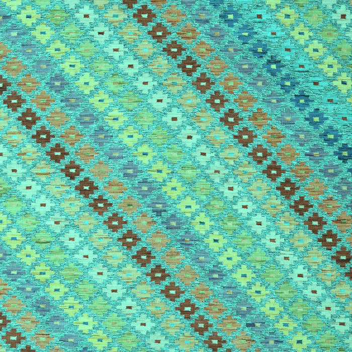 Southwestern Turquoise Country Rug, con2082turq