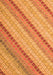 Serging Thickness of Machine Washable Southwestern Orange Country Area Rugs, wshcon2082org