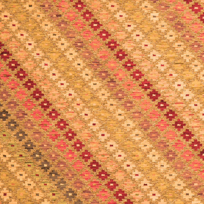 Serging Thickness of Machine Washable Southwestern Orange Country Area Rugs, wshcon2082org