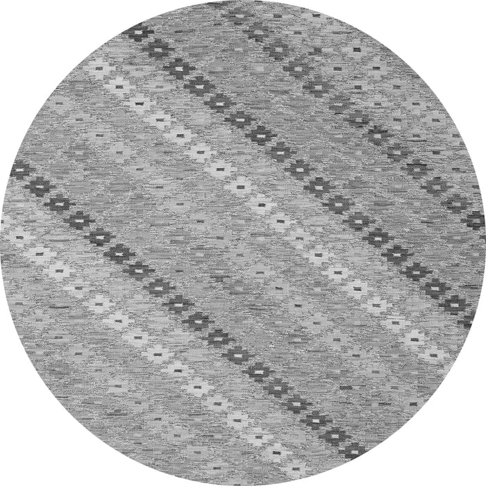 Machine Washable Southwestern Gray Country Rug, wshcon2082gry