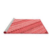 Country Red Washable Rugs