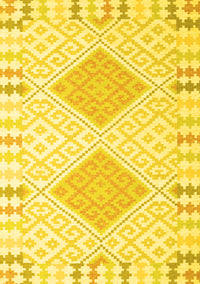 Southwestern Yellow Country Rug, con2083yw