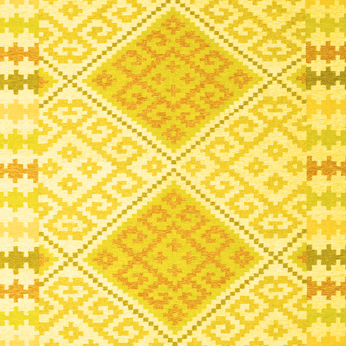 Southwestern Yellow Country Rug, con2083yw