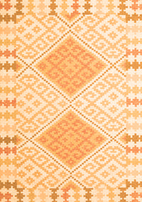 Southwestern Orange Country Rug, con2083org