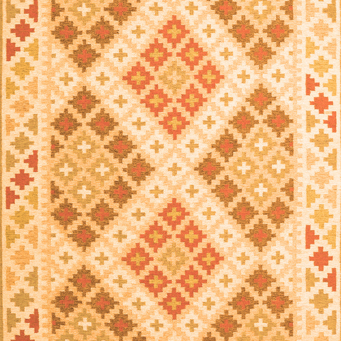 Southwestern Orange Country Rug, con2084org