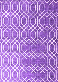 Abstract Purple Contemporary Rug, con2085pur