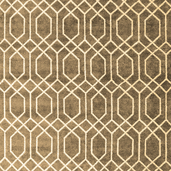 Abstract Brown Contemporary Rug, con2085brn