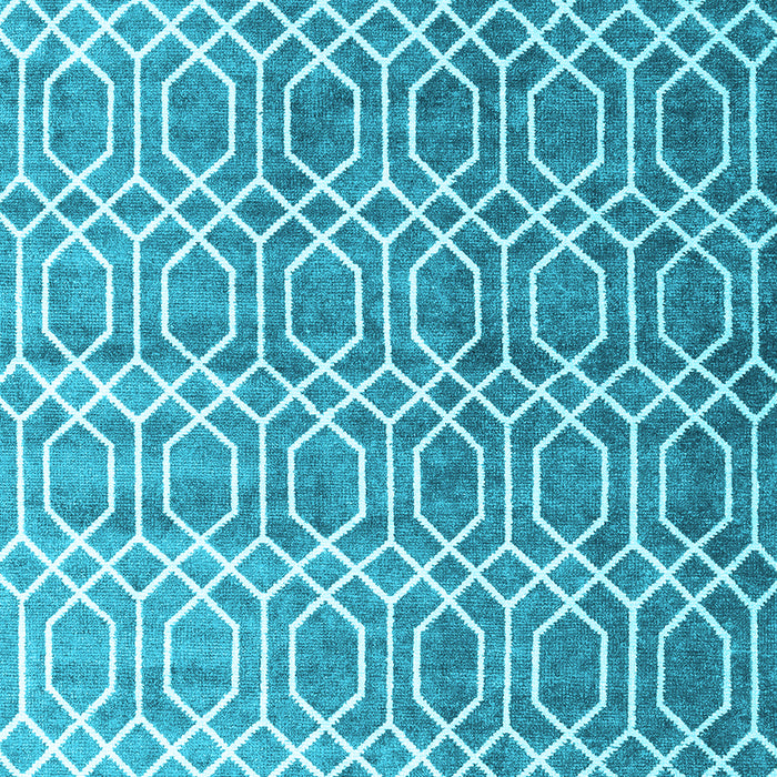 Machine Washable Abstract Light Blue Contemporary Rug, wshcon2085lblu