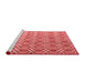 Contemporary Red Washable Rugs