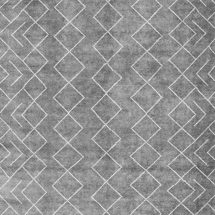 Abstract Gray Contemporary Rug, con2086gry